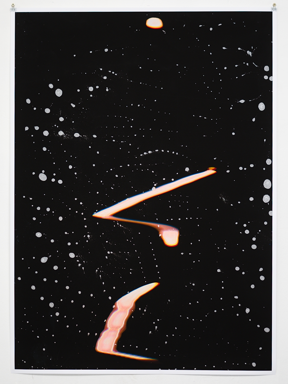 "A sign", 2021, scanner image, c-print on 220gr  Litho Matt Fine Art Paper, 70 x 95 cm